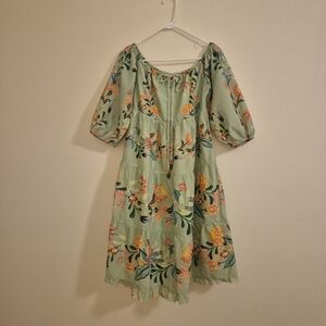 Farm Rio For Anthropologie Designer Dress